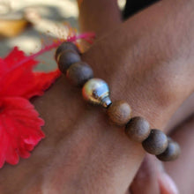 Load image into Gallery viewer, CONTACT US TO RECREATE THIS SOLD OUT STYLE Wooden Bead Saltwater Pearl Bracelet in 14k Gold Fill - FJD$
