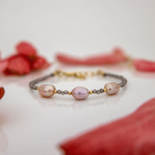 Load image into Gallery viewer, CONTACT US TO RECREATE THIS SOLD OUT STYLE Freshwater Pearl &amp; Bead Bracelet - 14k Gold Fill FJD$
