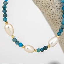 Load image into Gallery viewer, READY TO SHIP Freshwater Pearl &amp; Bead Bracelet - 14k Gold Fill FJD$
