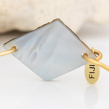 Load image into Gallery viewer, READY TO SHIP Mother of Pearl Shell Bracelet - 14k Gold Fill FJD$
