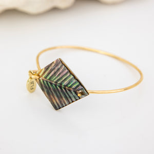 READY TO SHIP Mother of Pearl Shell Bracelet - 14k Gold Fill FJD$