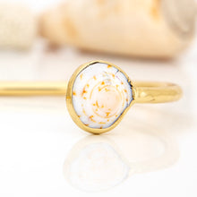 Load image into Gallery viewer, READY TO SHIP Civa Fiji Saltwater Bezel Set Pearl &amp; Shell Cuff - 14k Gold Fill FJD$
