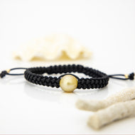READY TO SHIP Unisex Woven Graded Civa Fiji Pearl Bracelet - FJD$