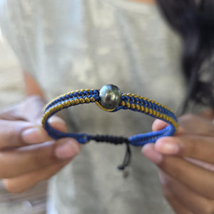 READY TO SHIP Unisex Woven Graded Civa Fiji Pearl Bracelet - FJD$