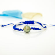 READY TO SHIP Unisex Woven Civa Fiji Pearl Bracelet - FJD$