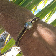 READY TO SHIP Unisex Woven Civa Fiji Pearl Bracelet - FJD$