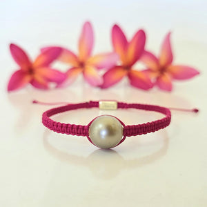 READY TO SHIP Unisex Woven Civa Fiji Pearl Bracelet - FJD$