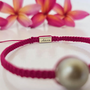 READY TO SHIP Unisex Woven Civa Fiji Pearl Bracelet - FJD$