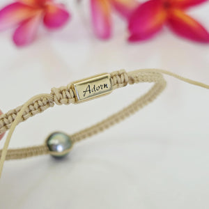 READY TO SHIP Unisex Woven Civa Fiji Pearl Bracelet - FJD$