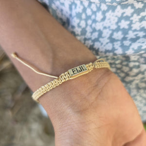 READY TO SHIP Unisex Woven Civa Fiji Pearl Bracelet - FJD$