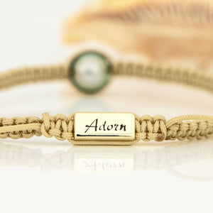 READY TO SHIP Unisex Woven Civa Fiji Pearl Bracelet - FJD$