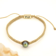 Load image into Gallery viewer, READY TO SHIP Unisex Woven Civa Fiji Pearl Bracelet - FJD$
