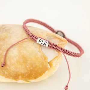 READY TO SHIP Unisex Woven Civa Fiji Pearl Bracelet - FJD$