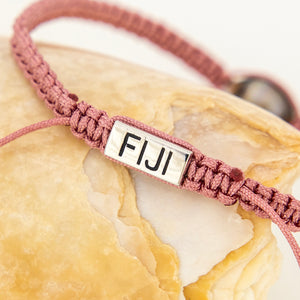 READY TO SHIP Unisex Woven Civa Fiji Pearl Bracelet - FJD$
