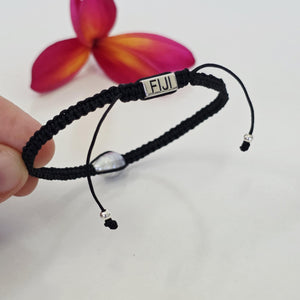 READY TO SHIP Unisex Woven Civa Fiji Pearl Bracelet - FJD$