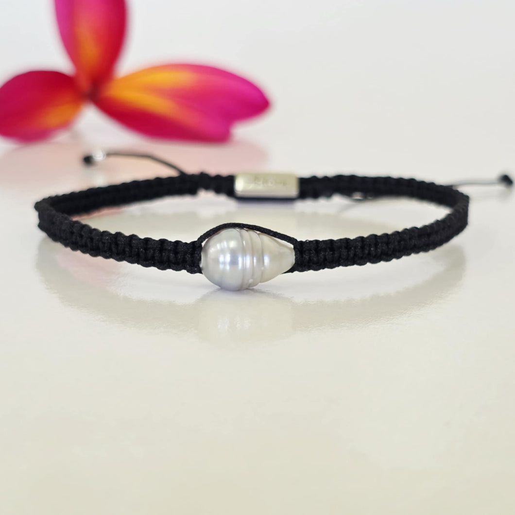 READY TO SHIP Unisex Woven Civa Fiji Pearl Bracelet - FJD$