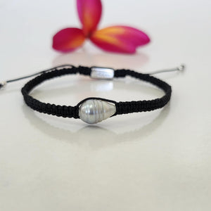 READY TO SHIP Unisex Woven Civa Fiji Pearl Bracelet - FJD$