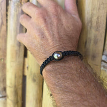 Load image into Gallery viewer, READY TO SHIP Unisex Woven Civa Fiji Pearl Bracelet - FJD$
