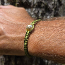 Load image into Gallery viewer, READY TO SHIP Unisex Woven Civa Fiji Pearl Bracelet - FJD$

