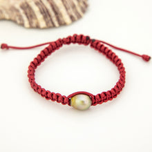 Load image into Gallery viewer, READY TO SHIP Unisex Woven Civa Fiji Pearl Bracelet - FJD$
