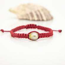 Load image into Gallery viewer, READY TO SHIP Unisex Woven Civa Fiji Pearl Bracelet - FJD$
