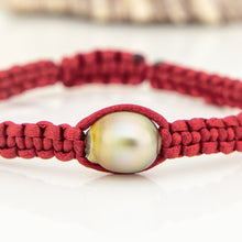 Load image into Gallery viewer, READY TO SHIP Unisex Woven Civa Fiji Pearl Bracelet - FJD$
