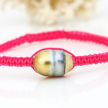 Load image into Gallery viewer, READY TO SHIP Unisex Woven Civa Fiji Pearl Bracelet - FJD$
