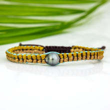 Load image into Gallery viewer, READY TO SHIP Unisex Woven Civa Fiji Pearl Bracelet - FJD$
