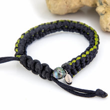 Load image into Gallery viewer, READY TO SHIP Unisex Woven Civa Fiji Pearl Bracelet - FJD$

