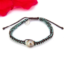 Load image into Gallery viewer, READY TO SHIP Unisex Woven Civa Fiji Pearl Bracelet - FJD$
