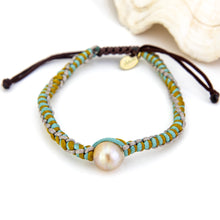 Load image into Gallery viewer, READY TO SHIP Unisex Woven Civa Fiji Pearl Bracelet - FJD$
