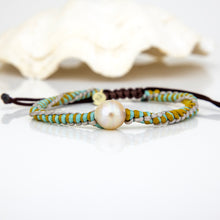 Load image into Gallery viewer, READY TO SHIP Unisex Woven Civa Fiji Pearl Bracelet - FJD$
