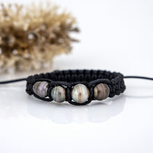 Load image into Gallery viewer, READY TO SHIP Unisex Woven Civa Fiji Pearl Bracelet - FJD$
