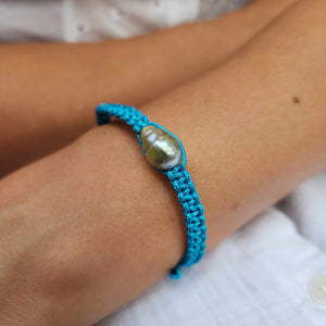 READY TO SHIP Unisex Woven Civa Fiji Pearl Bracelet - FJD$