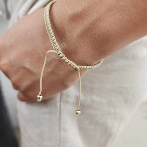 READY TO SHIP Freshwater Pearl Bracelet - Nylon FJD$