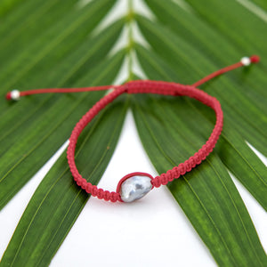 READY TO SHIP Unisex Woven Civa Fiji Pearl Bracelet - FJD$