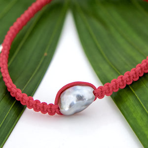 READY TO SHIP Unisex Woven Civa Fiji Pearl Bracelet - FJD$