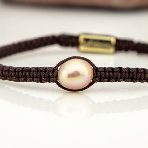 READY TO SHIP Unisex Woven Freshwater Pearl Bracelet - FJD$