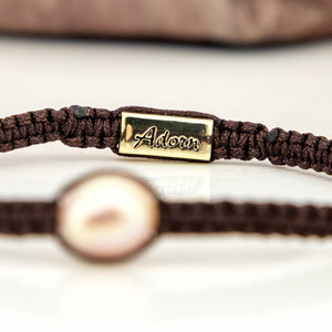READY TO SHIP Unisex Woven Freshwater Pearl Bracelet - FJD$