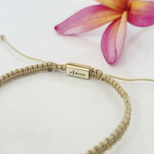 READY TO SHIP Unisex Woven Freshwater Pearl Bracelet - FJD$