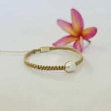 Load image into Gallery viewer, READY TO SHIP Unisex Woven Freshwater Pearl Bracelet - FJD$
