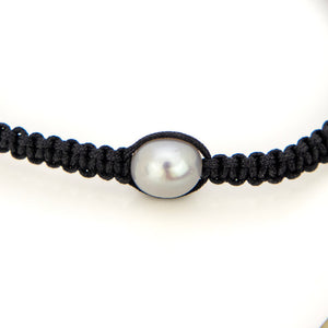 READY TO SHIP Unisex Woven Freshwater Pearl Bracelet - FJD$