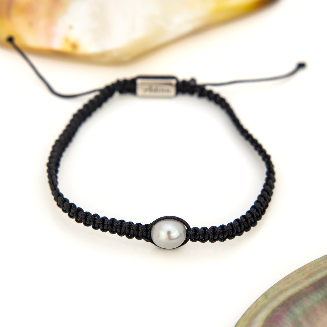 READY TO SHIP Unisex Woven Freshwater Pearl Bracelet - FJD$