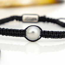 Load image into Gallery viewer, READY TO SHIP Unisex Woven Freshwater Pearl Bracelet - FJD$
