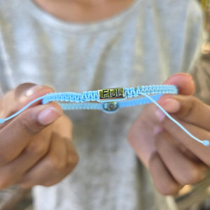 READY TO SHIP Unisex Woven Freshwater Pearl Bracelet - FJD$
