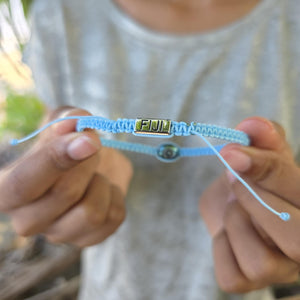 READY TO SHIP Unisex Woven Freshwater Pearl Bracelet - FJD$