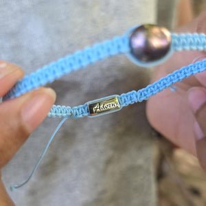 READY TO SHIP Unisex Woven Freshwater Pearl Bracelet - FJD$