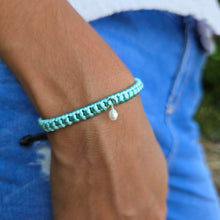Load image into Gallery viewer, READY TO SHIP Unisex Woven Freshwater Pearl Bracelet - FJD$
