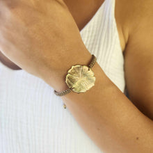 Load image into Gallery viewer, READY TO SHIP Hibiscus Mother of Pearl Nylon Bracelet - FJD$

