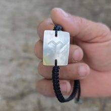Load image into Gallery viewer, READY TO SHIP Unisex Mother of Pearl Nylon Bracelet - FJD$
